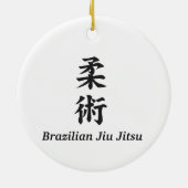 BJJ Black belt ornament Brazililian Jiu-Jitsu (Achterkant)
