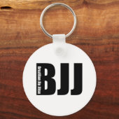 BJJ - Braziliaanse Jiu Jitsu Sleutelhanger (Voorkant)