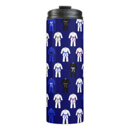 BJJ Brazilian Jiu Jitsu GI Pattern Thermosbeker