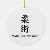 BJJ brown belt ornament Brazililian Jiu-jitsu (Achterkant)