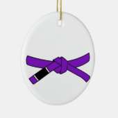 BJJ Ceinture violette ornement brésilien jiu-jitsu (Droite)