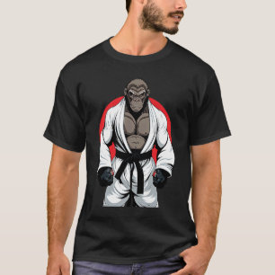 BJJ en MMA Gorilla Brazilian Jiu Jitsu Grappling T-shirt