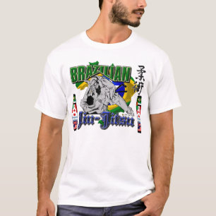 BJJ Flags Jiu-Jitsu World T-shirt