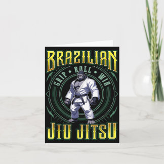 BJJ Grip Roll Win - Grappling Jiu Jitsu Gorilla Kaart
