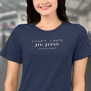 BJJ Ik kan het niet hebben Jiu Jitsu Arte Suave Vr Tri-Blend Shirt