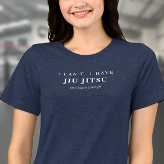 BJJ Ik kan het niet hebben Jiu Jitsu Arte Suave Vr Tri-Blend Shirt