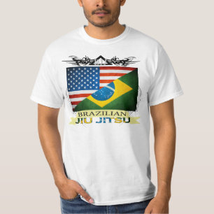 BJJ marque le T-shirt de fusion