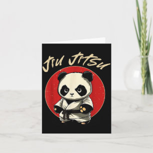 BJJ MMA Panda - Grappige Braziliaanse Jiu Jitsu Kaart