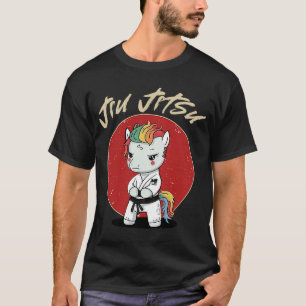 BJJ MMA Unicorn Brazililian Jiu Jitsu Grappling T-shirt