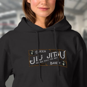 BJJ Queen Bandit Vrouwen Braziliaanse Jiu Jitsu Hoodie