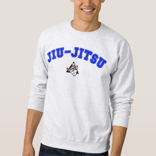 BJJ Sweatshirt College Sports Jiu-Jitsu (Devant)
