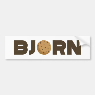 Bjorn biscuit autocollant pare-chocs