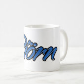 Björn Prénom Blue Tasse Café (Devant droit)