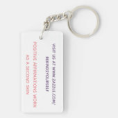 BK2YS | "Je bent het middel voor het wezen" Sleutelhanger (achterkant)