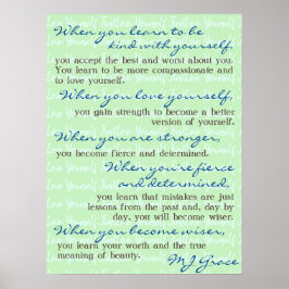 BK2YS | "Liefde als eerste" Poster