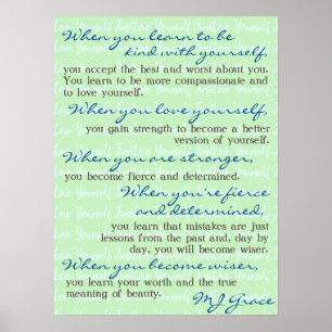 BK2YS   "Liefde als eerste" Poster