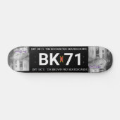 BK 71 TIM BROWN 7 3/4" Planche de skateboard (Horz)