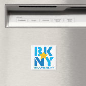BK Brooklyn Magnet bleu (In Situ (Lave-vaisselle))
