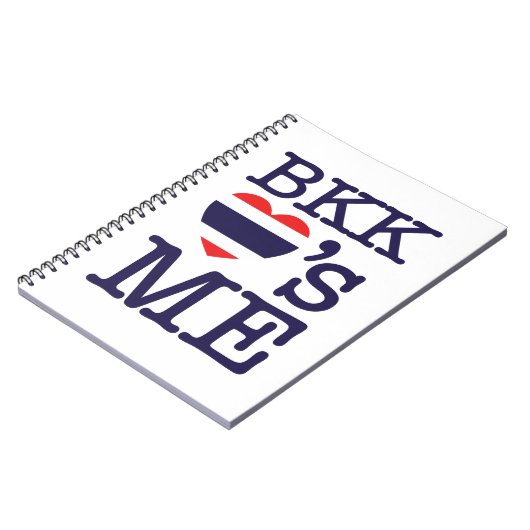 BKK LOVE'S ME NOTITIEBOEK (Linkerzijde)