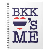 BKK LOVE'S ME NOTITIEBOEK (Voorkant)