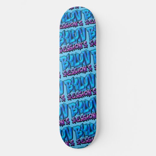Bklyn Sessions Skateboard Deck (Recto)