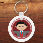 Bl. Miguel Pro Sleutelhanger (Voorkant)