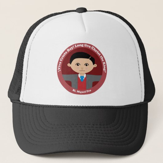 Bl. Miguel Pro Trucker Pet (Voorkant)