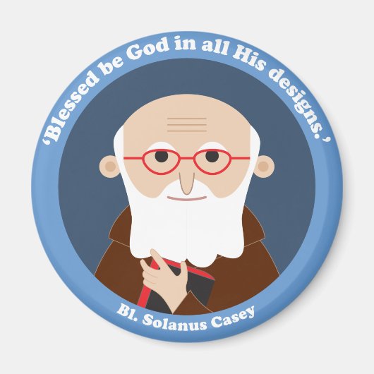 Bl. Solanus Casey Magneet (Voorkant)