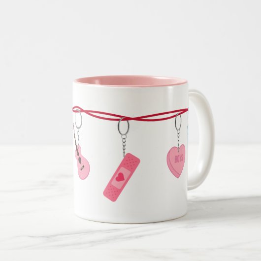 BL Starter Pack Mug (intérieur rose) (Devant droit)