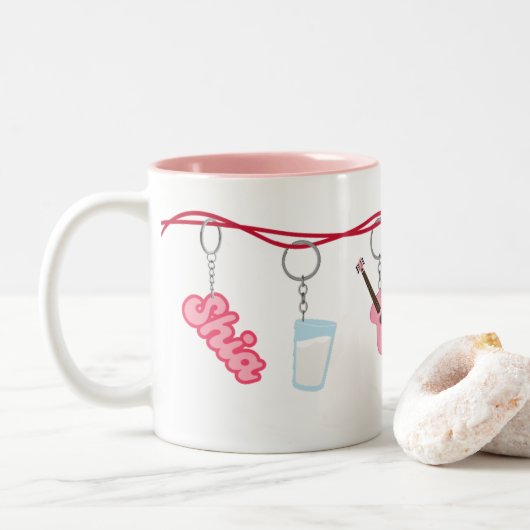 BL Starter Pack Mug (intérieur rose) (Avec donut)