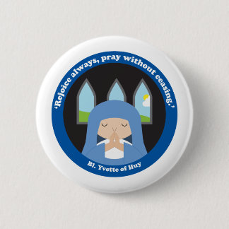 Bl. Yvette van Huy Ronde Button 5,7 Cm