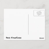 "Bla, Bla, Bla" - Bibliotheekoproepnummers Briefkaart (Achterkant)