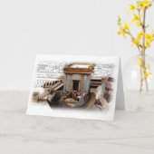 Blaas de Shofar in Zion Kaart (Gele Bloem)