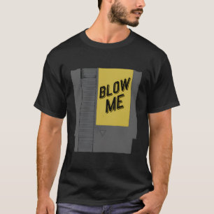 Blaas me videogamecartridge t-shirt