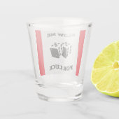 BLAAS ME VOOR GELUK SHOT GLAS (Achterkant)
