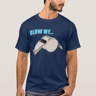 Blaas mijn t-shirt met fluitje