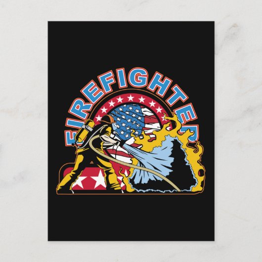 Blaasbrandblusapparaat Briefkaart (Voorkant)