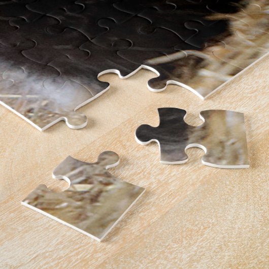 blaaskattenpuzzel legpuzzel (Zijkant)