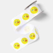 Blaaskus Liefde Emoji Lint (Achterkant)