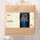 Blaast Bubbels in onze melk Etiket (Insitu)