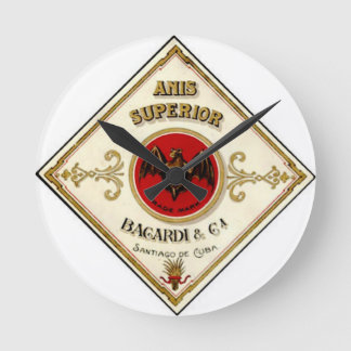  blaaswandklok ronde klok