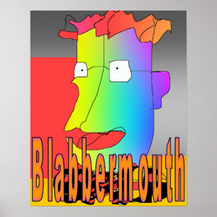 Blabbermouth Comic Poster