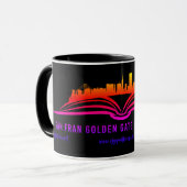 Black 11 oz Event Mok (Voorkant links)