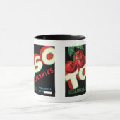 Black 11 oz Ringer Mok (Midden)