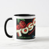 Black 11 oz Ringer Mok (Links)
