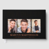 Black 3 Photo Graduation (Recto)