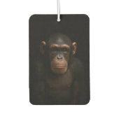 Black 4 Luxe Car Air Fresheners, Serene Chimpanzee Luchtverfrisser (Voorkant)
