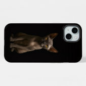 Black 4 Luxe, Chat Sphynx iPhone 15 Plus (Verso Horizontal)