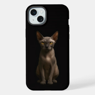 Black 4 Luxe, Chat Sphynx iPhone 15 Plus