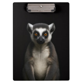Black 4 Luxe Clipboard, Gentle Lemur Klembord